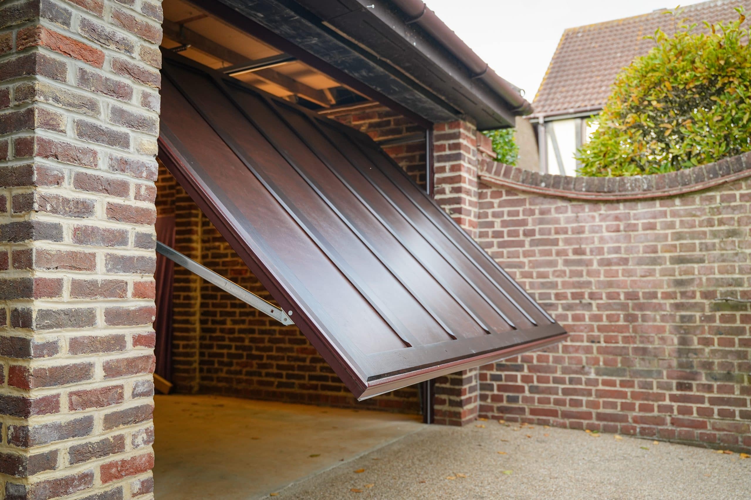 Cardale Retractable Timber Garage Door Installation in Sandhurst